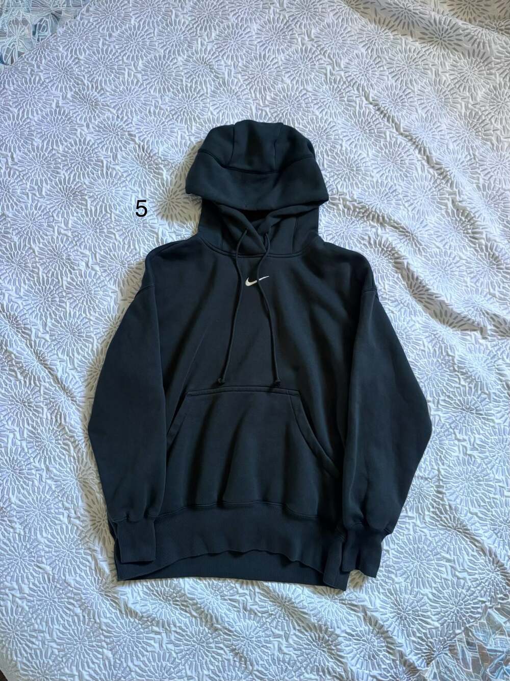Nike Phoenix Fleece Women's Small Seaweed Oversized Hoodie  Center Swoosh Used